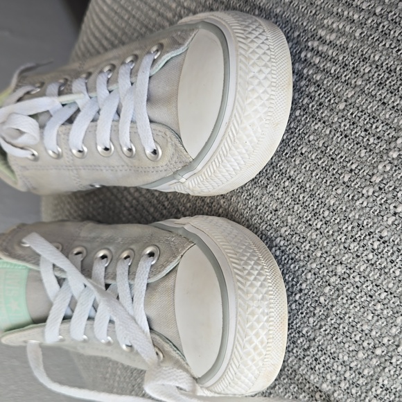 Converse 558659F Chunky Taylor All Star Low Top Madison Women Sneakers Gray - Picture 7 of 12